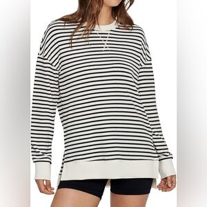 Glamaker Striped Black and White Women's Top. NWT. Women’s size small.